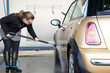 Photo: washing the car washing the car
