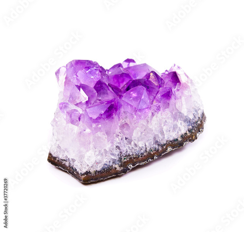 Photo: Semi-precious stone Amethyst Semi-precious stone Amethyst