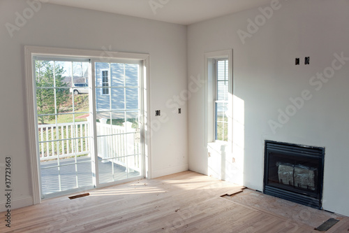 Photo: Unfinished New Home Interior Unfinished New Home Interior