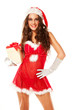 Foto: Christmas Beauty with present Christmas Beauty with present