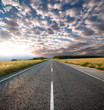 Clouds and Road