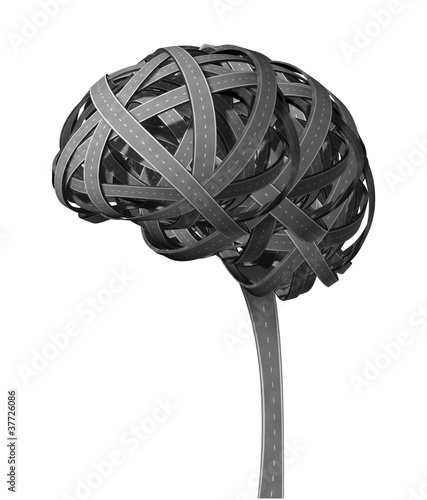Illustration: Human Brain Dementia Human Brain Dementia