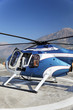 Helicopter Chopper abstract on heliport