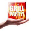 Grillparty! Button, Icon