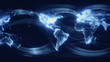 Video: Networked World Seamless Loop Blue Networked World Seamless Loop Blue
