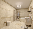 Bathroom interior