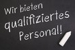 Qualifiziertes Personal