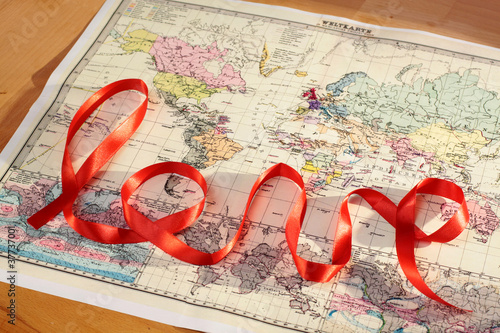 Photo: Schriftzug LOVE Schriftzug LOVE