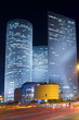 Photo: Tel Aviv at night. Azrieli center. Tel Aviv at night. Azrieli center.