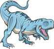 Tyrannosaurus Dinosaur Vector Illustration