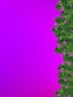 Thank you card on a bright blue christma. EPS 8
