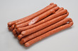 Pile of sausages