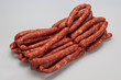 Pile of sausages