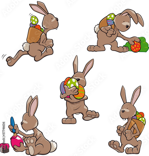 Illustration: Osterhasen Osterhasen