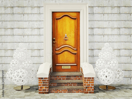 Illustration: entrance entrance