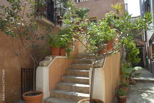 Foto: Stairs in Chania Western Crete Greece Stairs in Chania Western Crete Greece