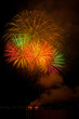 Feuerwerk über dem Bodensee
