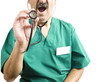 Photo: Doctor tiredness Doctor tiredness