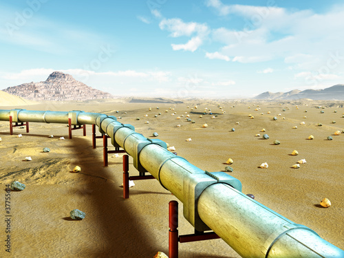 Illustration: Gas pipeline Gas pipeline