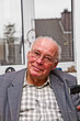 smiling attractive elderly man smiling attractive elderly man