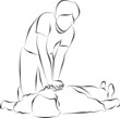 Cardiopulmonary resuscitation or  CPR