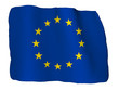 Illustration: Europa bandiera di plastilina Europa bandiera di plastilina