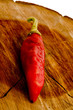 peperoncino forte sul ceppo