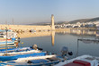The Venetian Harbour at Rethymno Crete Greece