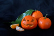 Photo: Clémentine en déguisement d'Halloween Clémentine en déguisement d'Halloween