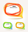 Background of abstract talking bubble