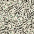 Dollars seamless background.