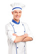 Portrait of a smiling chef