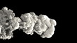 Gray smoke