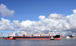 Ships in the Baltic sea port  Klaipeda