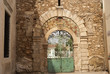 Ancient Gate to School in Rethymno Crete
