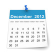 Calendar 2012 - December