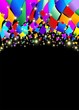 Vector: Coriandoli Carnevale Sfondo-Confetti Carnival Colors Background Coriandoli Carnevale Sfondo-Confetti Carnival Colors Background
