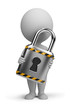 3d small people - lock
