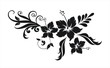 Hibiskus Blumenornament