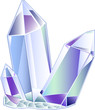 three quartz crystal