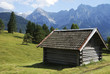 Barn in the alps