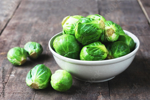 Photo: Raw Brussel Sprouts Raw Brussel Sprouts