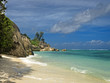 Deserted  tropical beach