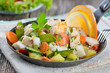 Deftige Fischpfanne mit Rotbarschfilet