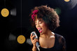 retro singer