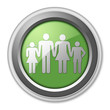 Green 3D Style Button 