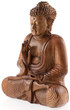 Bouddha bois massif