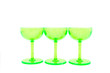 Row of glasses Row of glasses