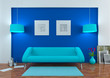 Modern urban interior