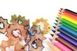 Sharpened color pencils Sharpened color pencils